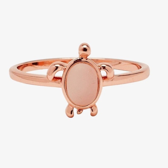 Pura Vida Jewelry - NWT Pura Vida Sea Turtle Ring in Rose Gold